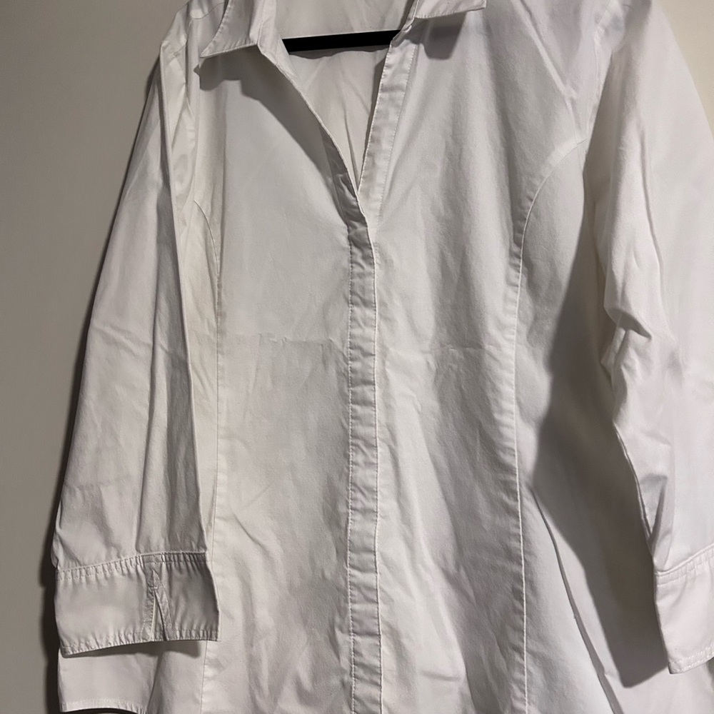 Elegant White Women's Blouse